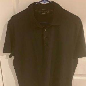Black Hugo Boss short sleeve polo shirt.